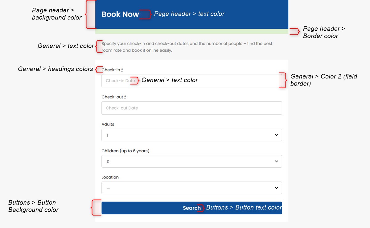 bnbforms colors